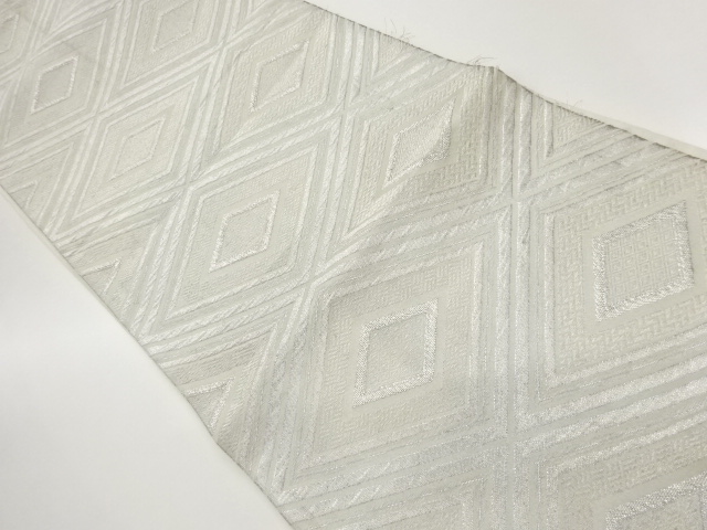 JAPANESE FUKURO OBI / WOVEN RHOMBUS